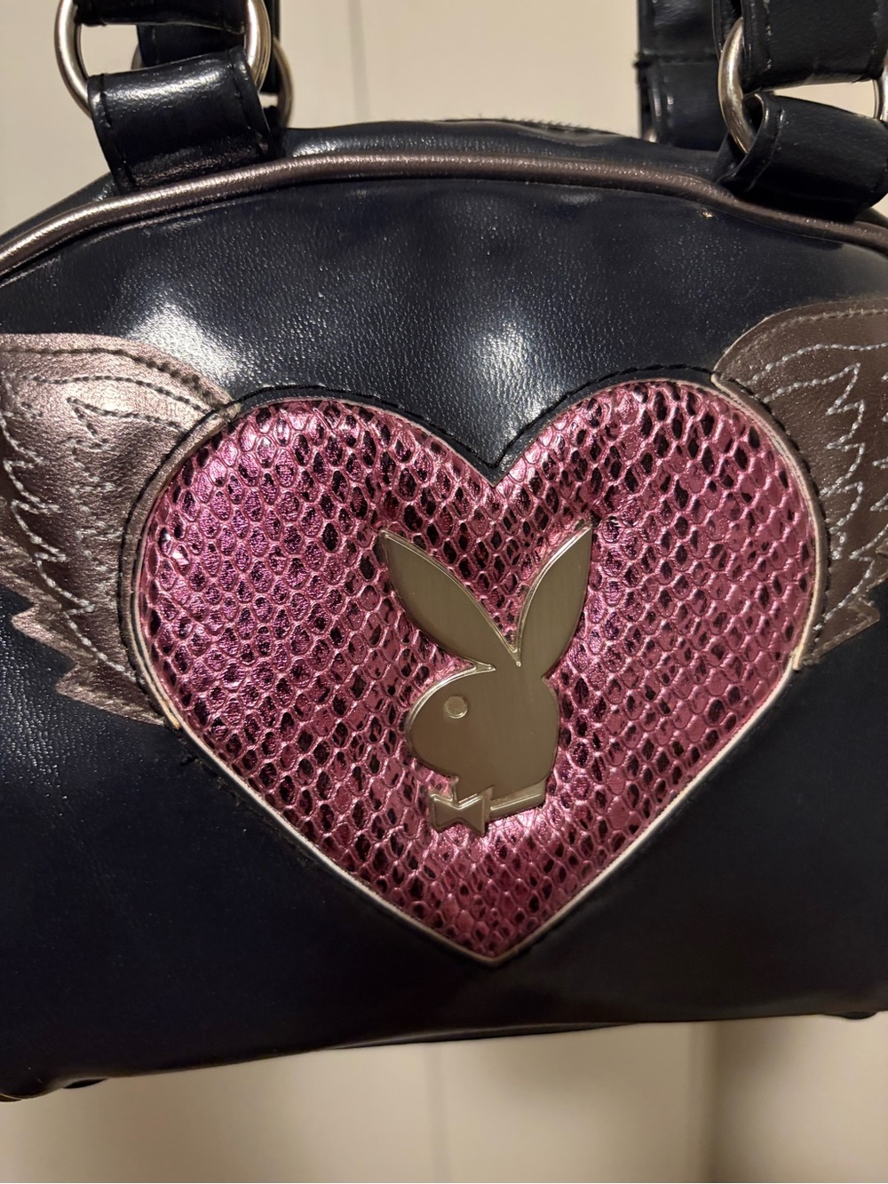 Vintage Playboy Angel Bag - Picture 2 of 6